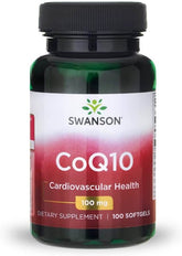 Coenzym Q10 100mg COQ10 100 كبسولة من SWANSON